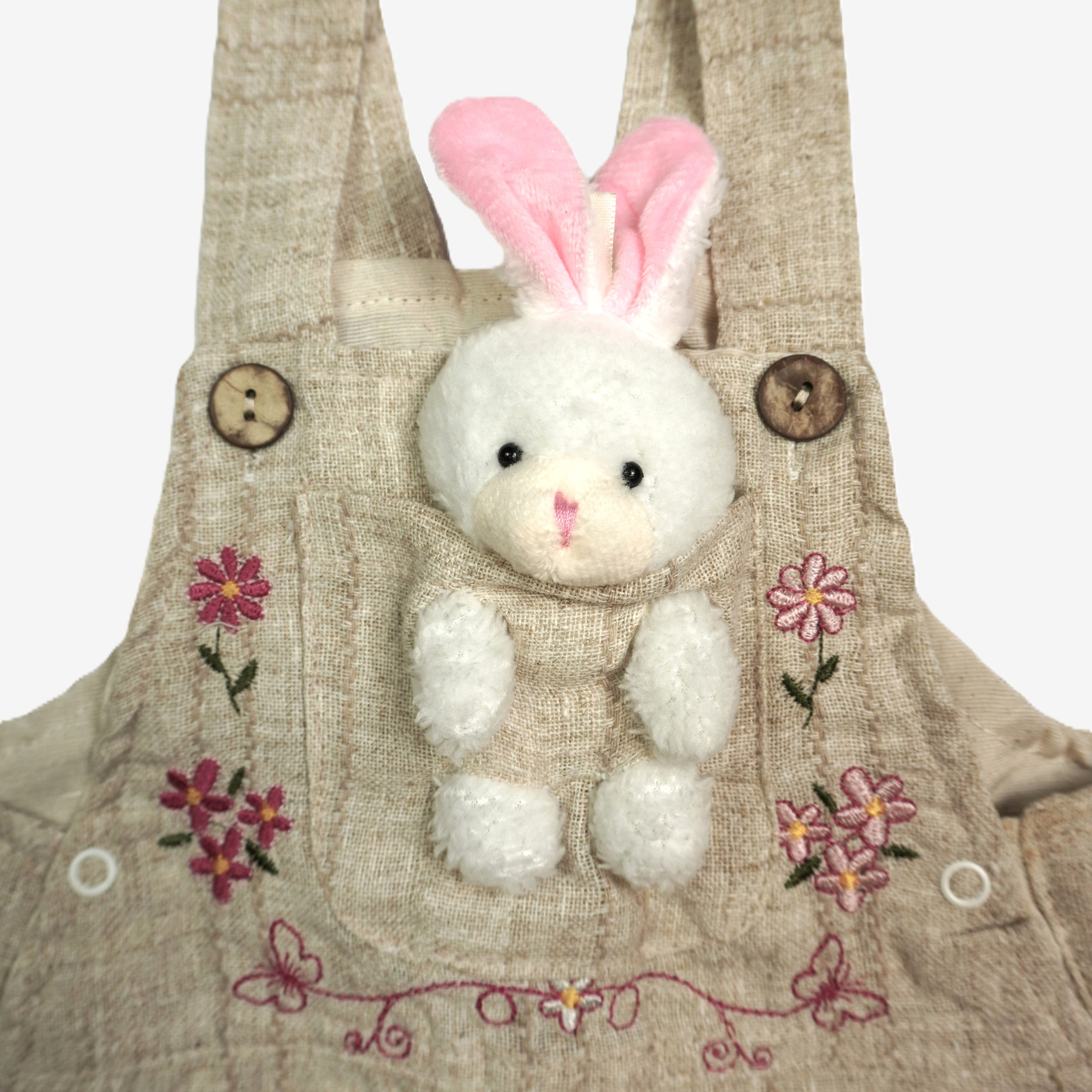 Little Bunny – Baby Set Latzhose & Langarmshirt