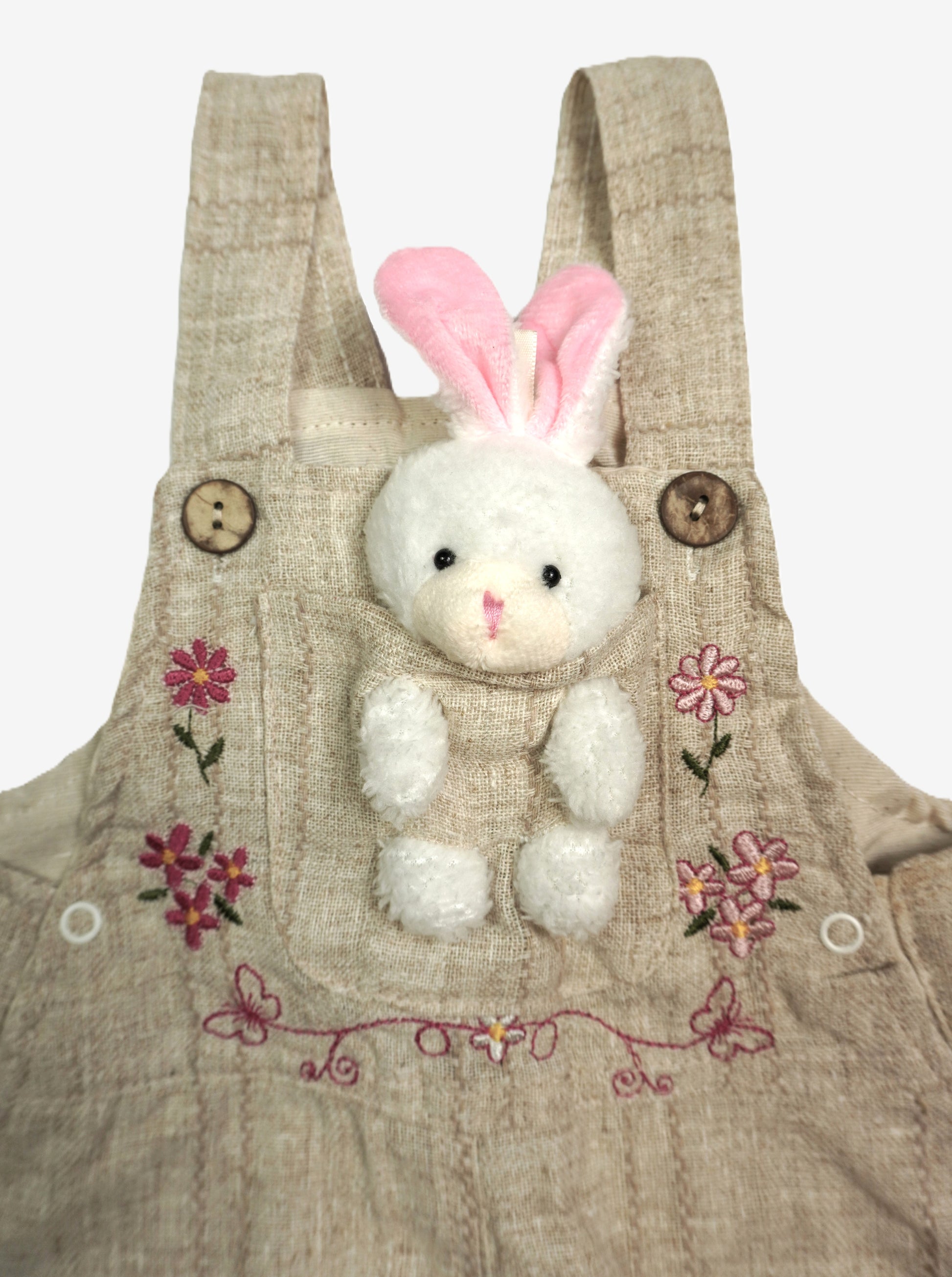 Little Bunny – Baby Set Latzhose & Langarmshirt