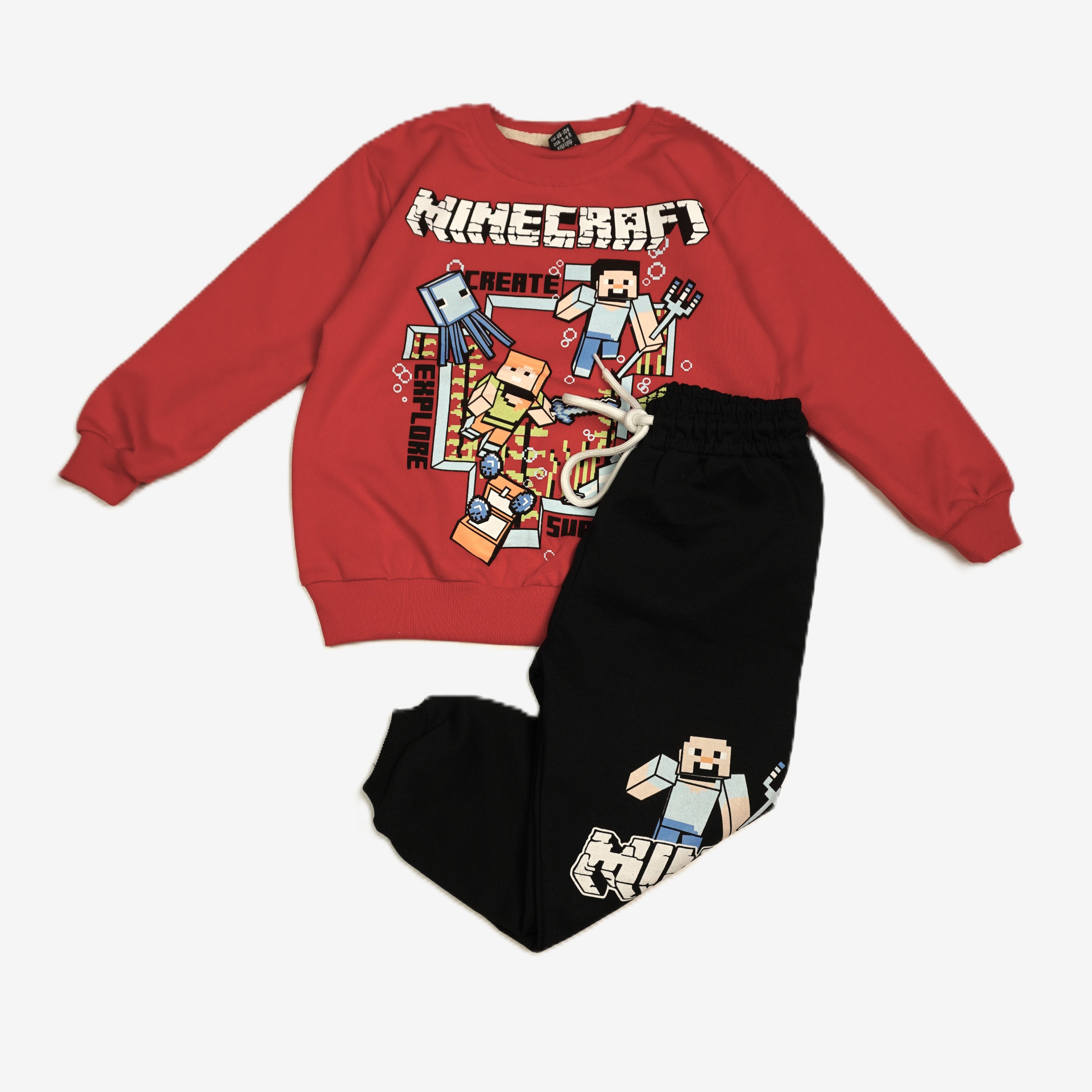 Minecraft – Kinder Set Sweatshirt & Jogginghose