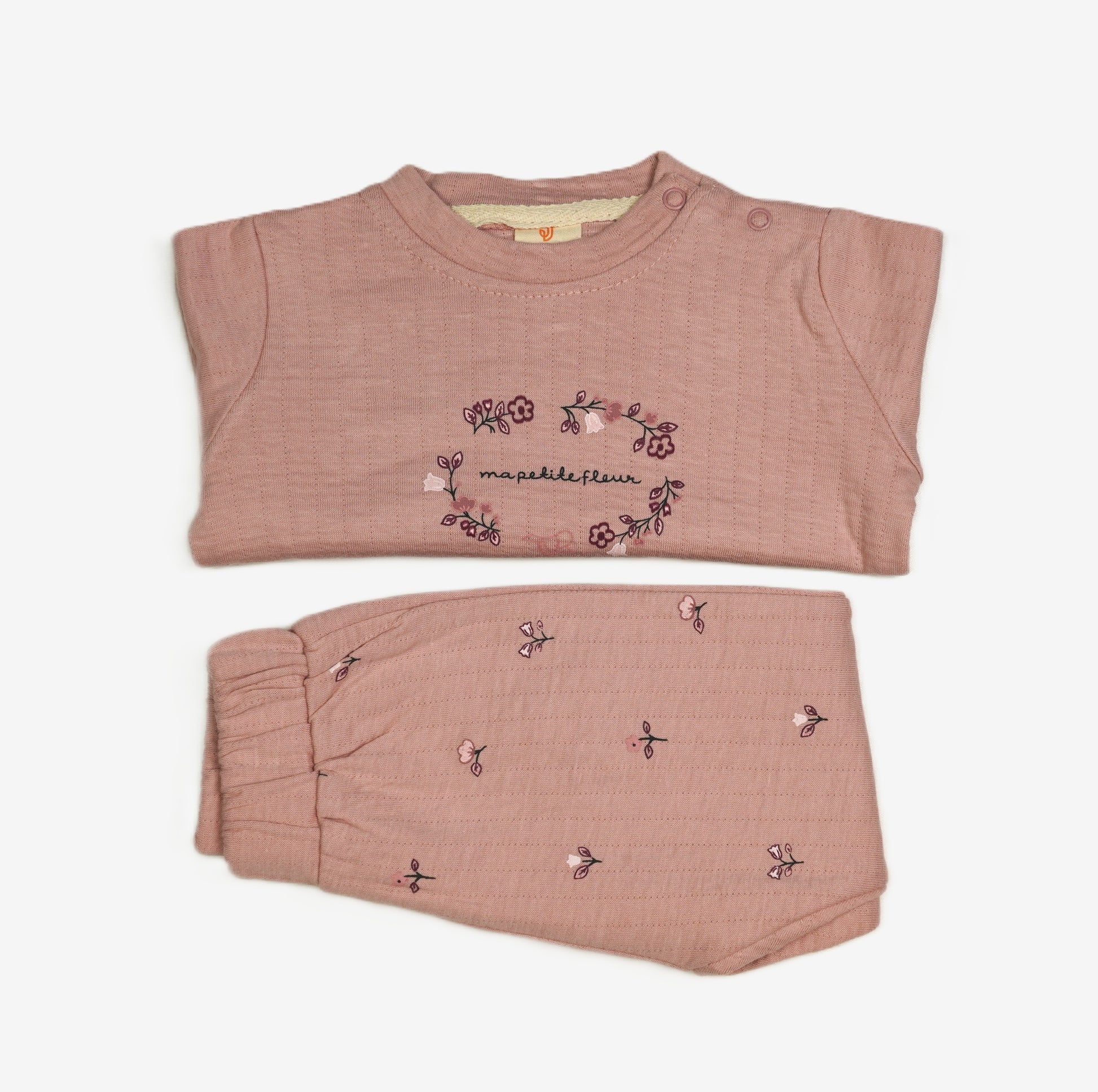 Ma Petite Fleur – Baby Set Langarmshirt & Hose