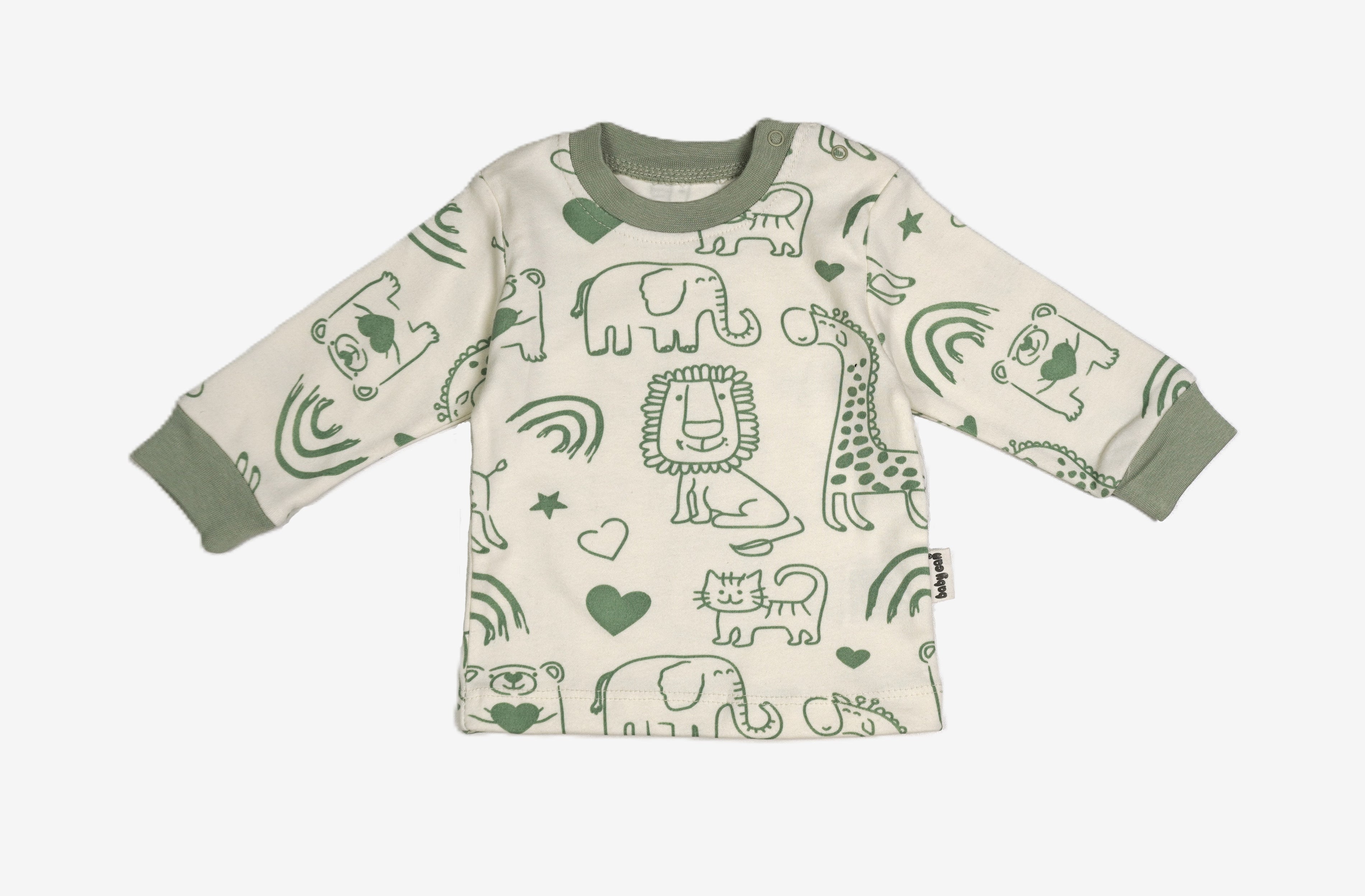 Friends of Forest – Baby Set Langarmshirt & Latzhose