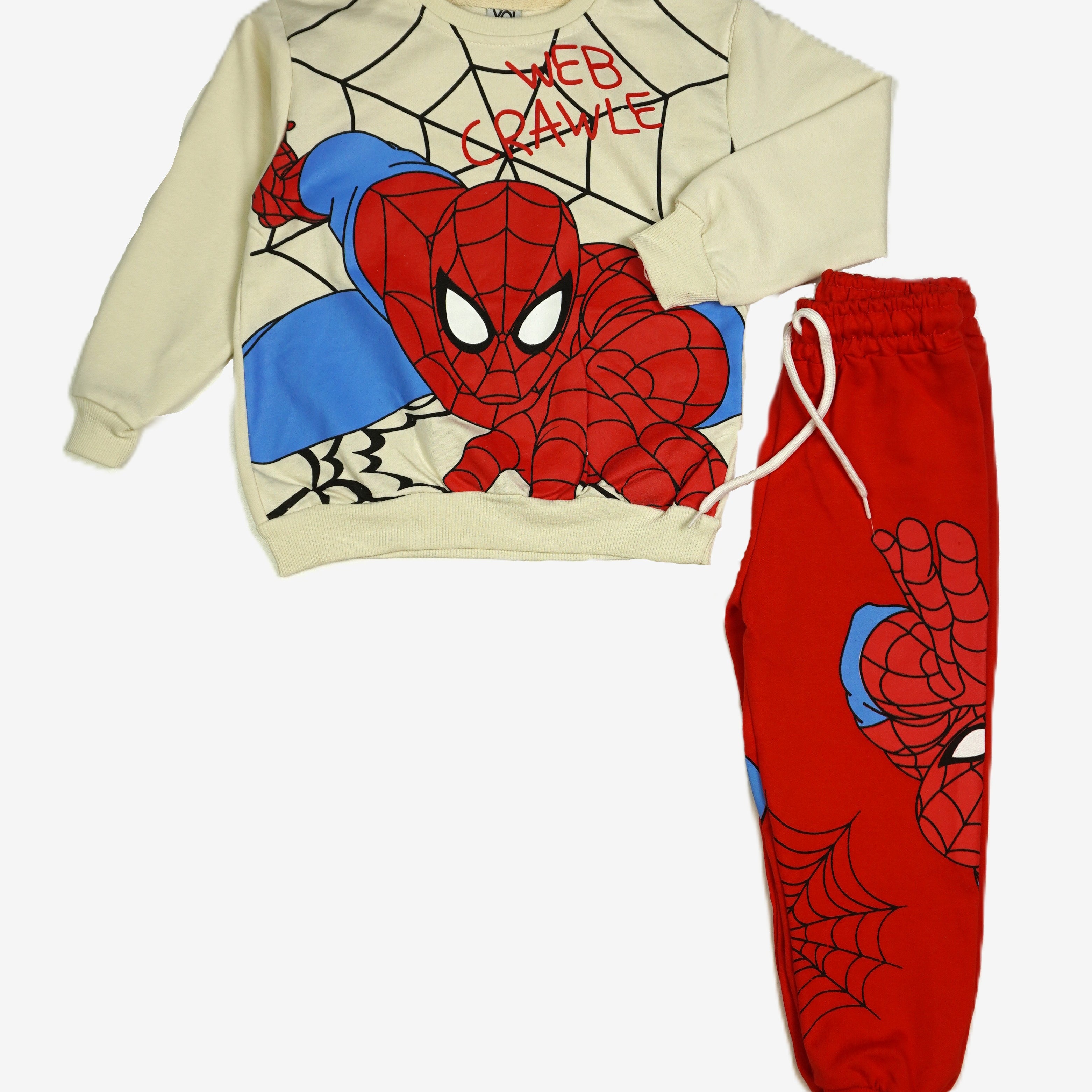 Kinder 2-in-1 Set "Web Crawle" Spiderman – Sweatshirt & Jogginghose