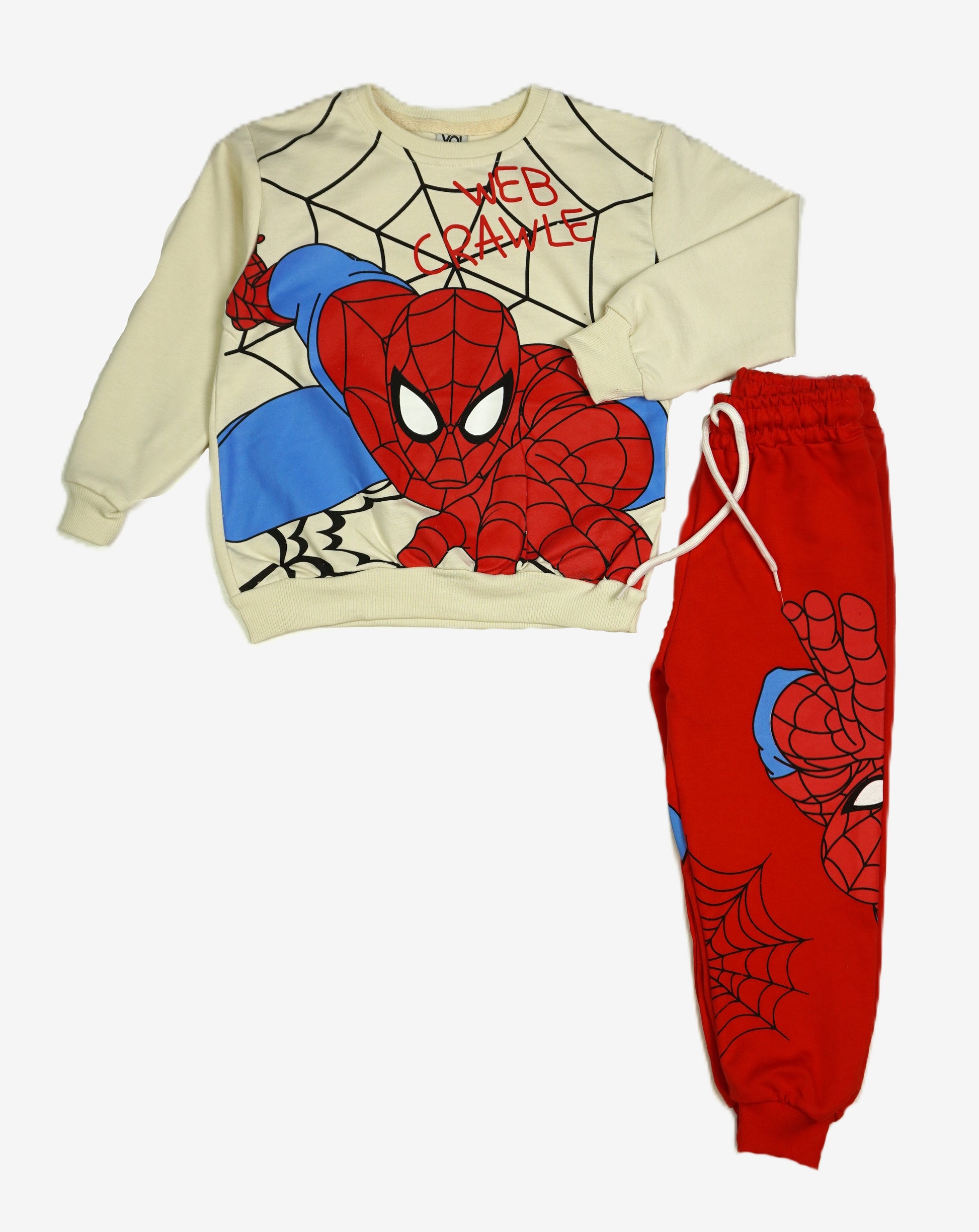 Kinder 2-in-1 Set "Web Crawle" Spiderman – Sweatshirt & Jogginghose