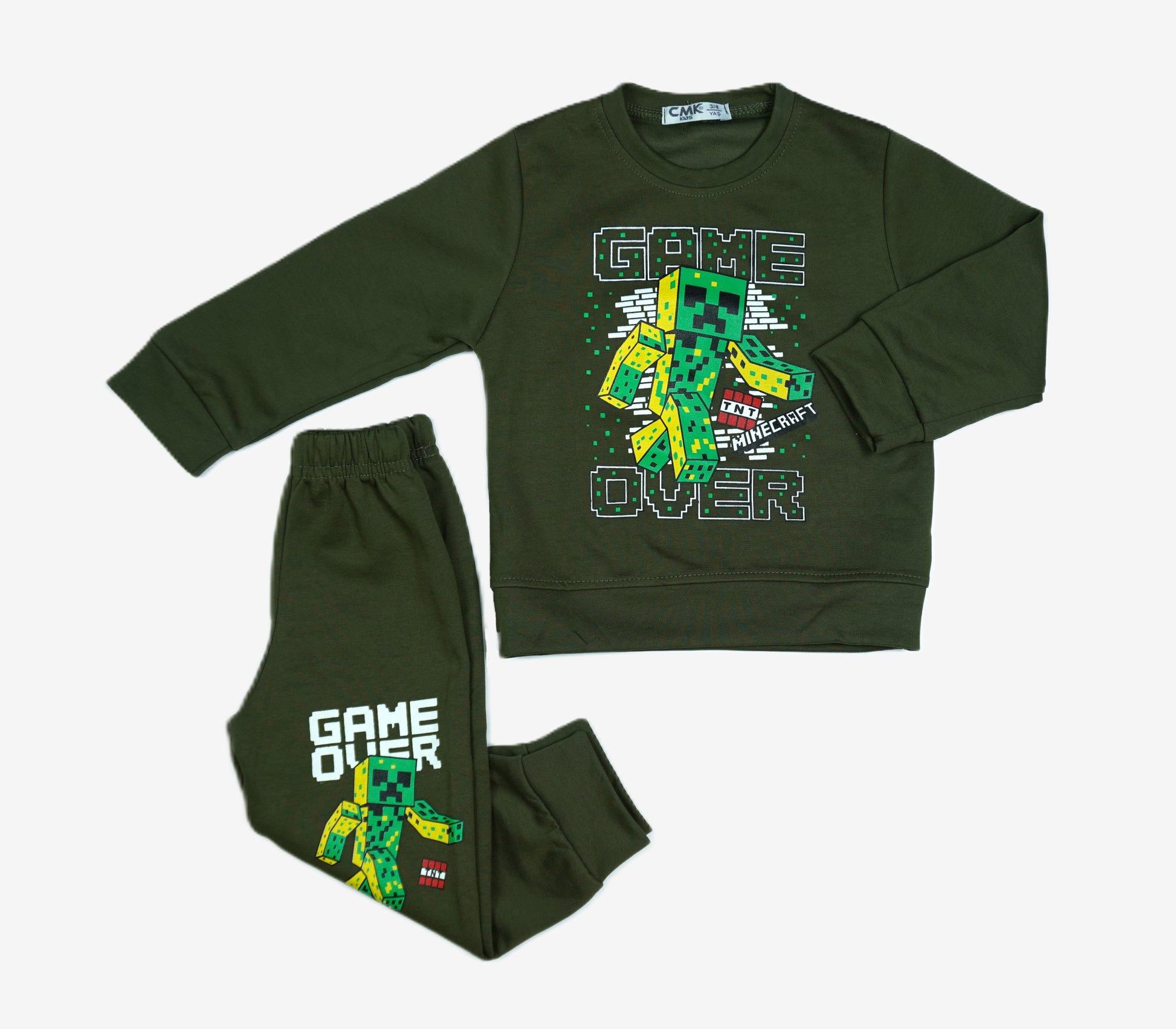 Knaben Jogginganzug «Minecraft Game Over» – CMK Kids
