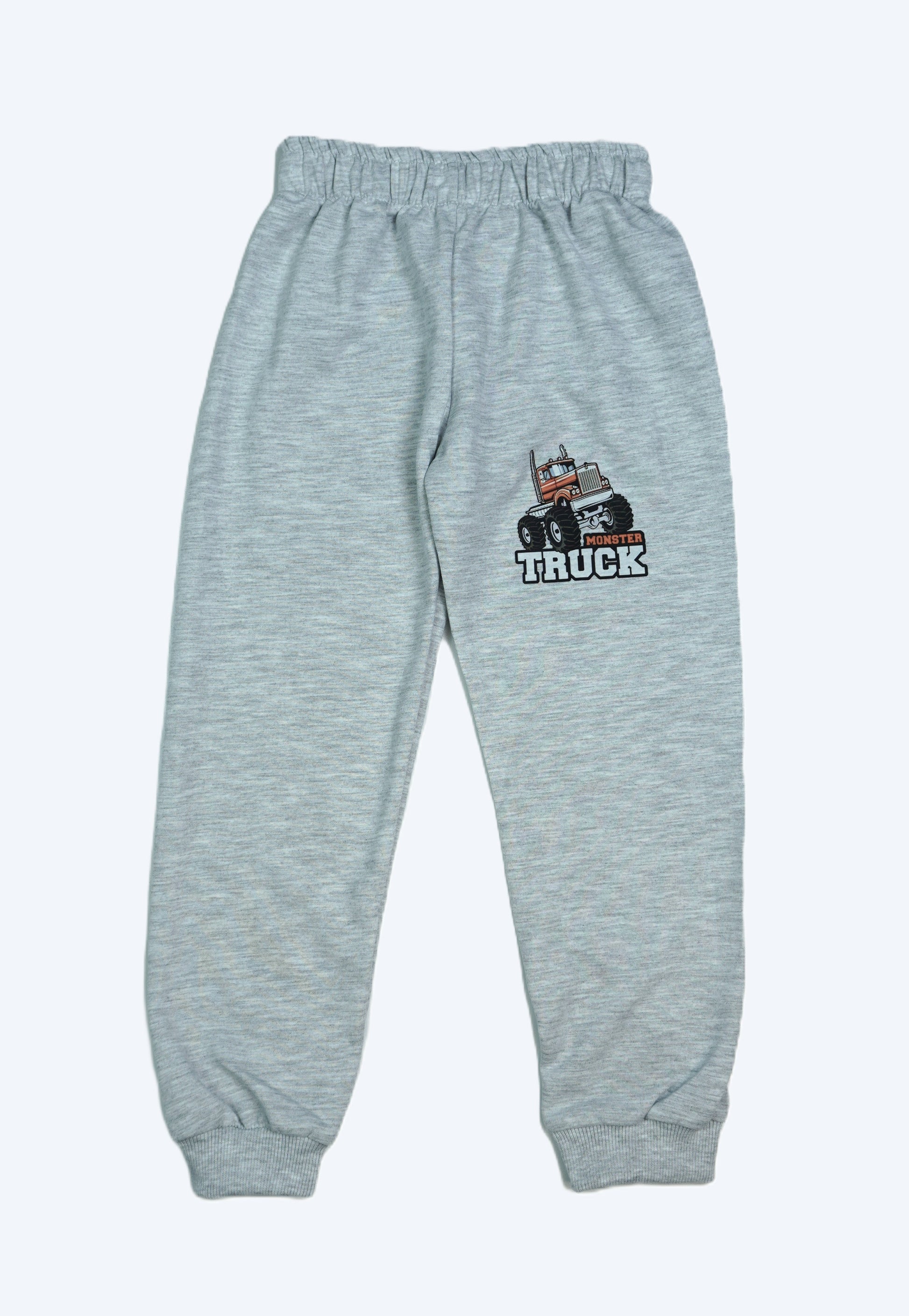 Knaben Jogginganzug «Monster Truck» – Grau