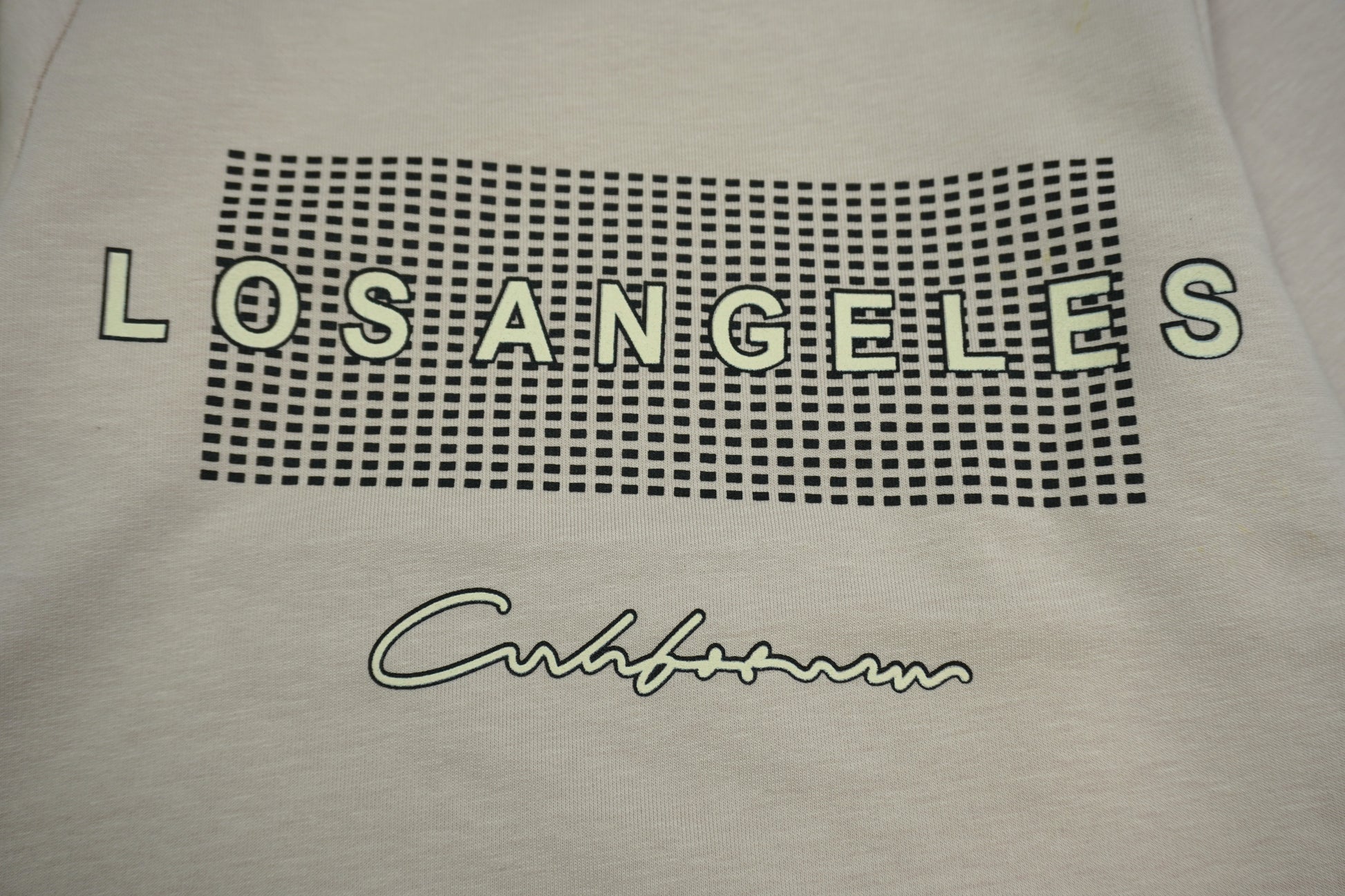 🏙️ Kinder Sweatshirt «Los Angeles California» – Beige