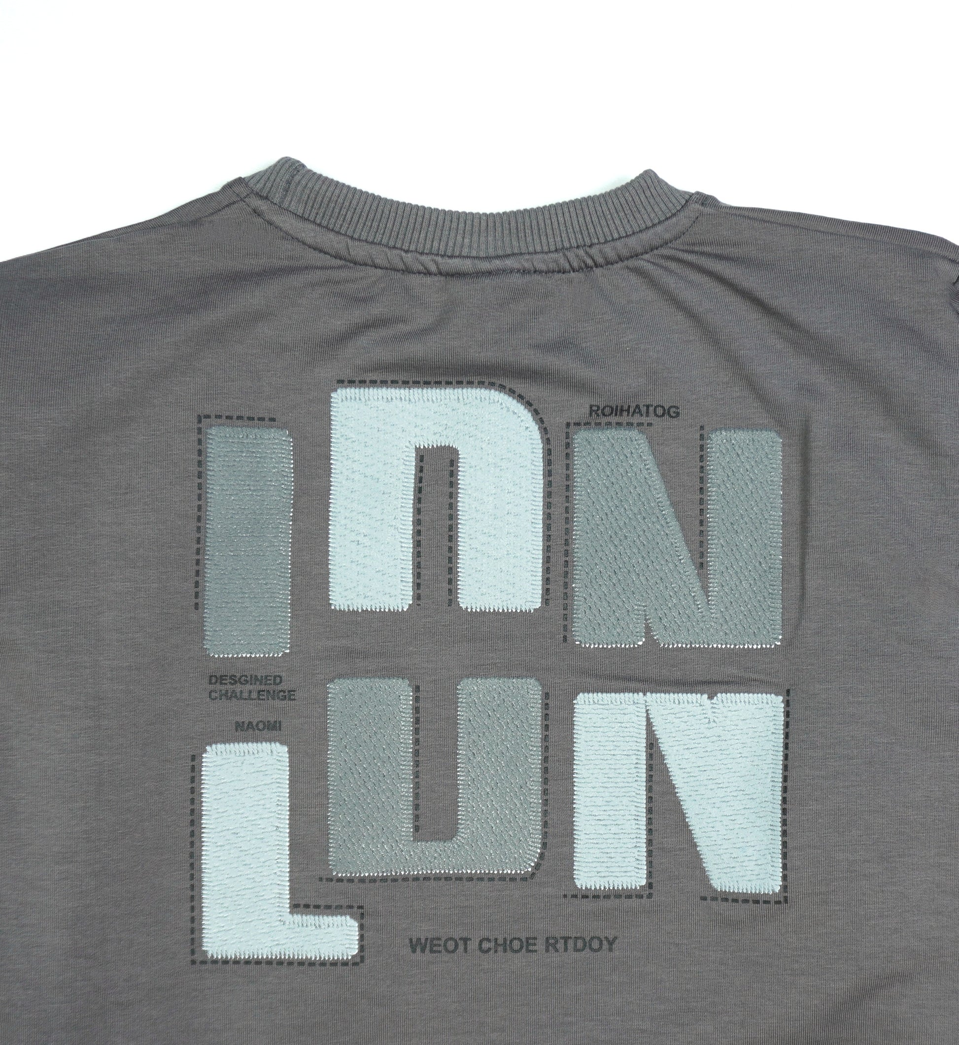 Kinder Sweatshirt «London» – Anthrazit