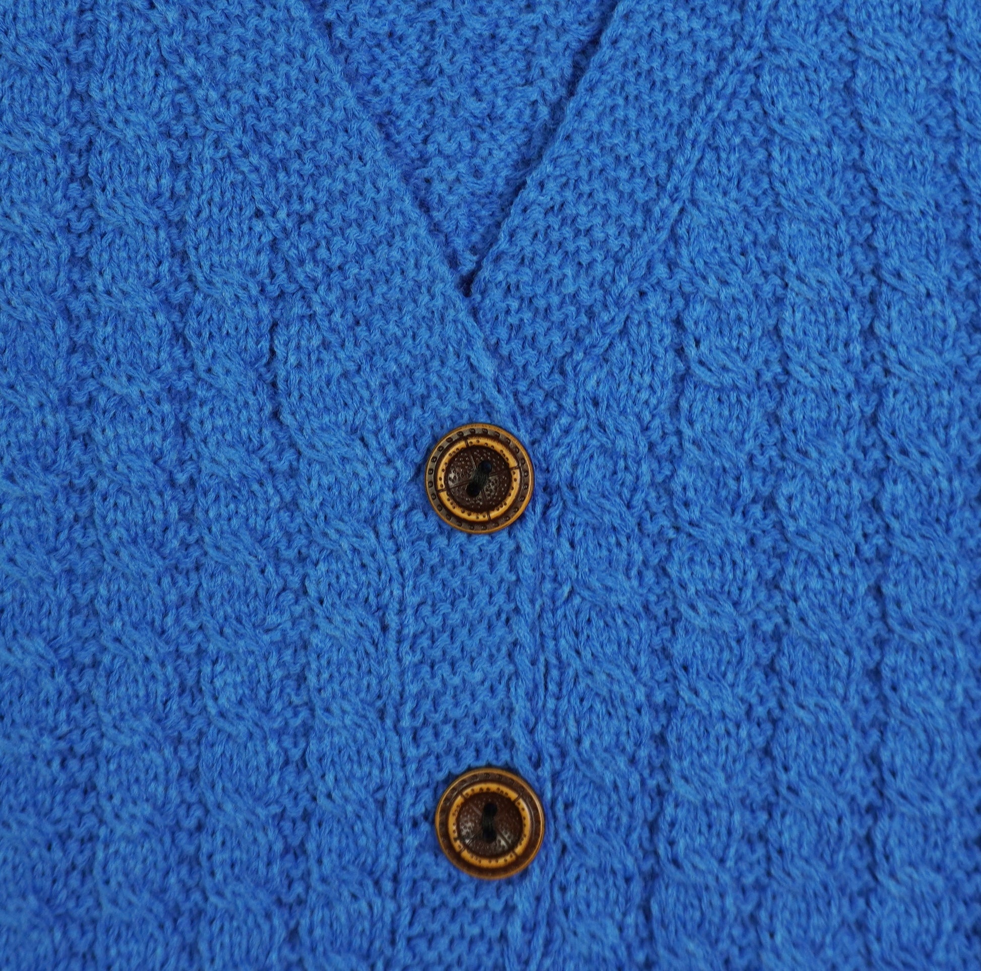 Kinder Strickweste «Jewel» – Rosa / Blau / Creme