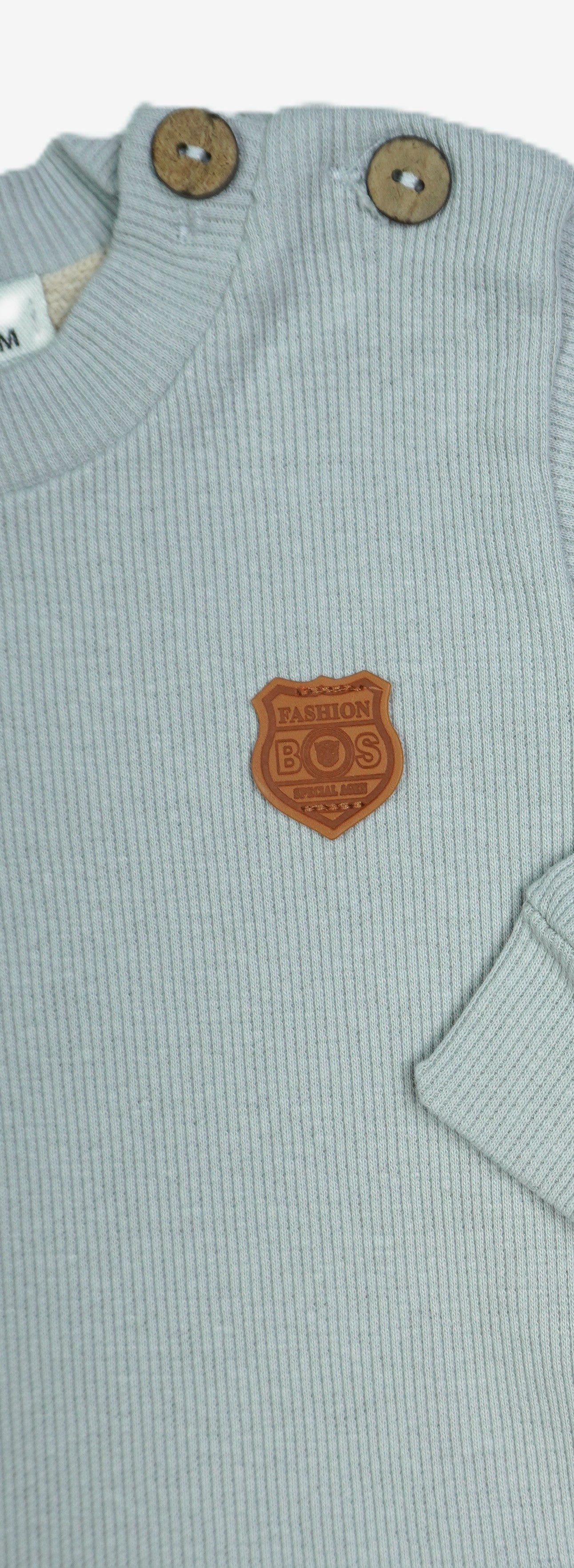Baby-Set 2-teilig «Fashion Boss» – Mint/Salbei