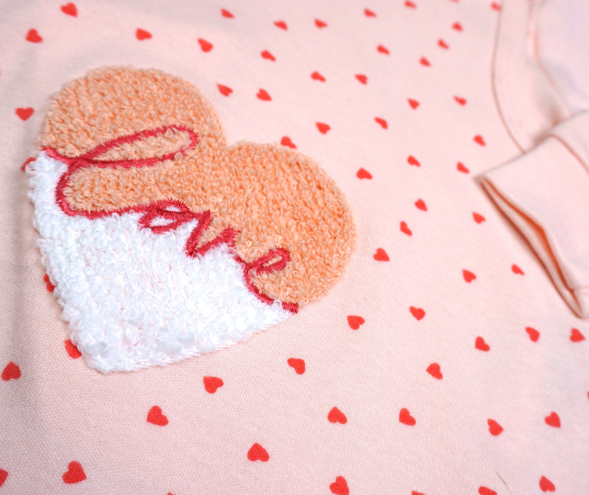 Baby-Set 2-teilig «Love» – Rosa