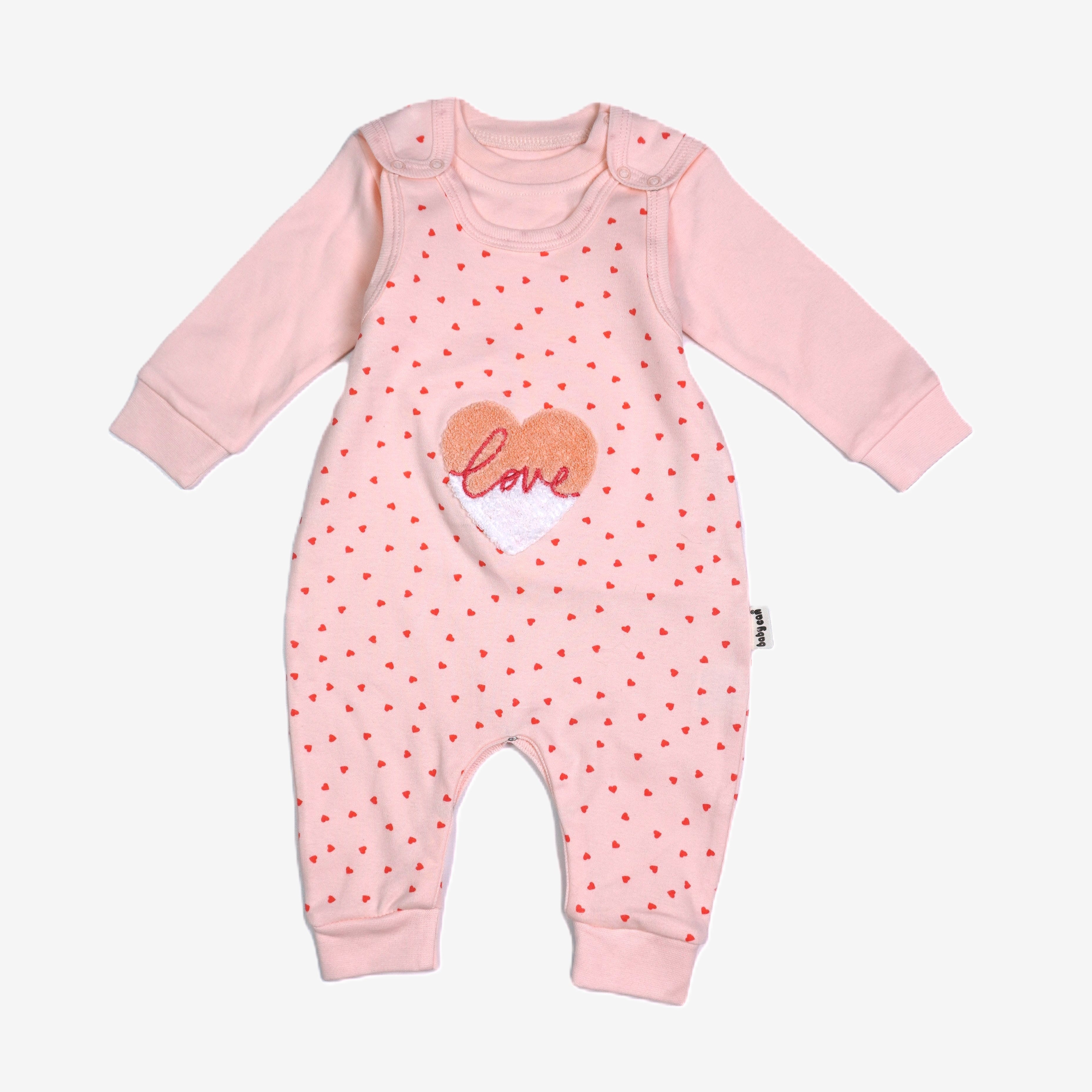 Baby-Set 2-teilig «Love» – Rosa