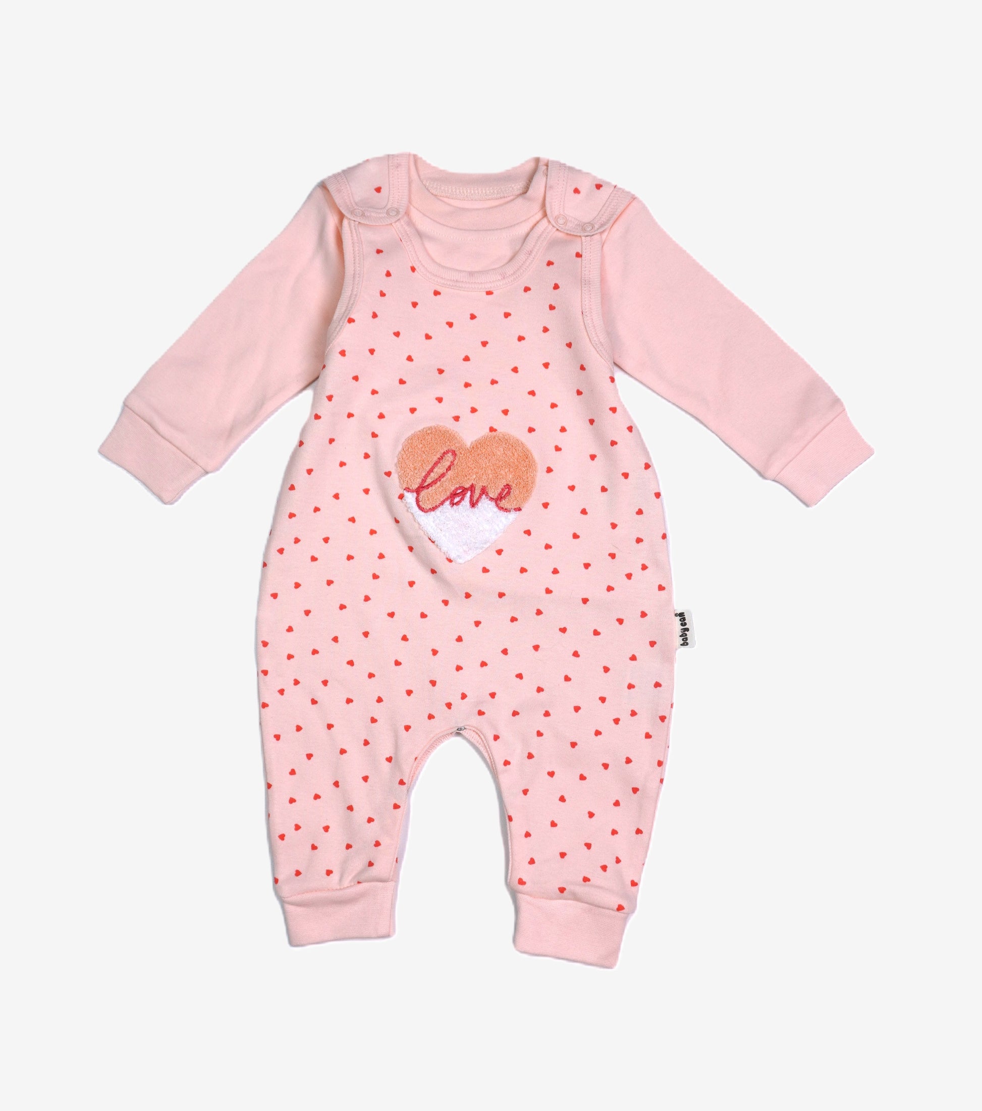 Baby-Set 2-teilig «Love» – Rosa