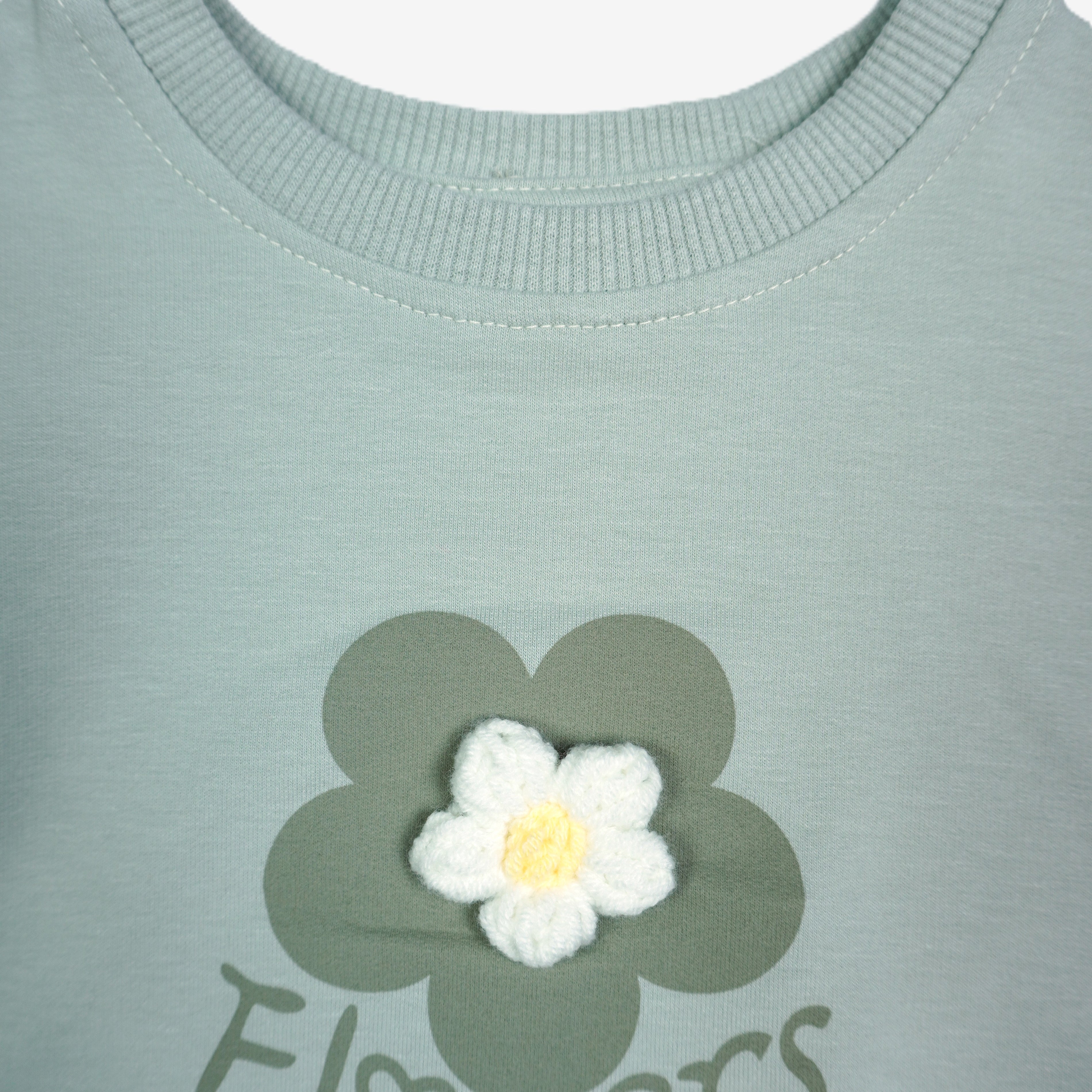Flowers Sweatshirt – Mädchen