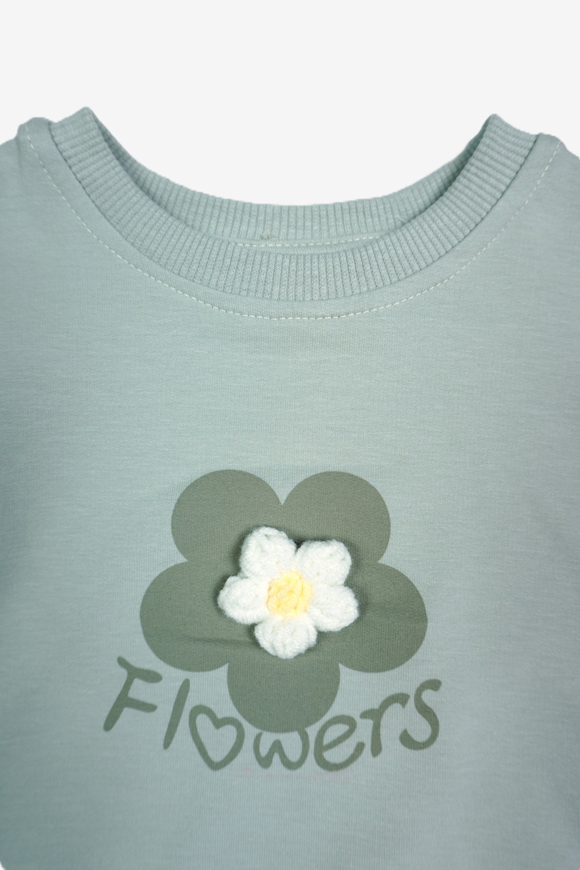 Flowers Sweatshirt – Mädchen