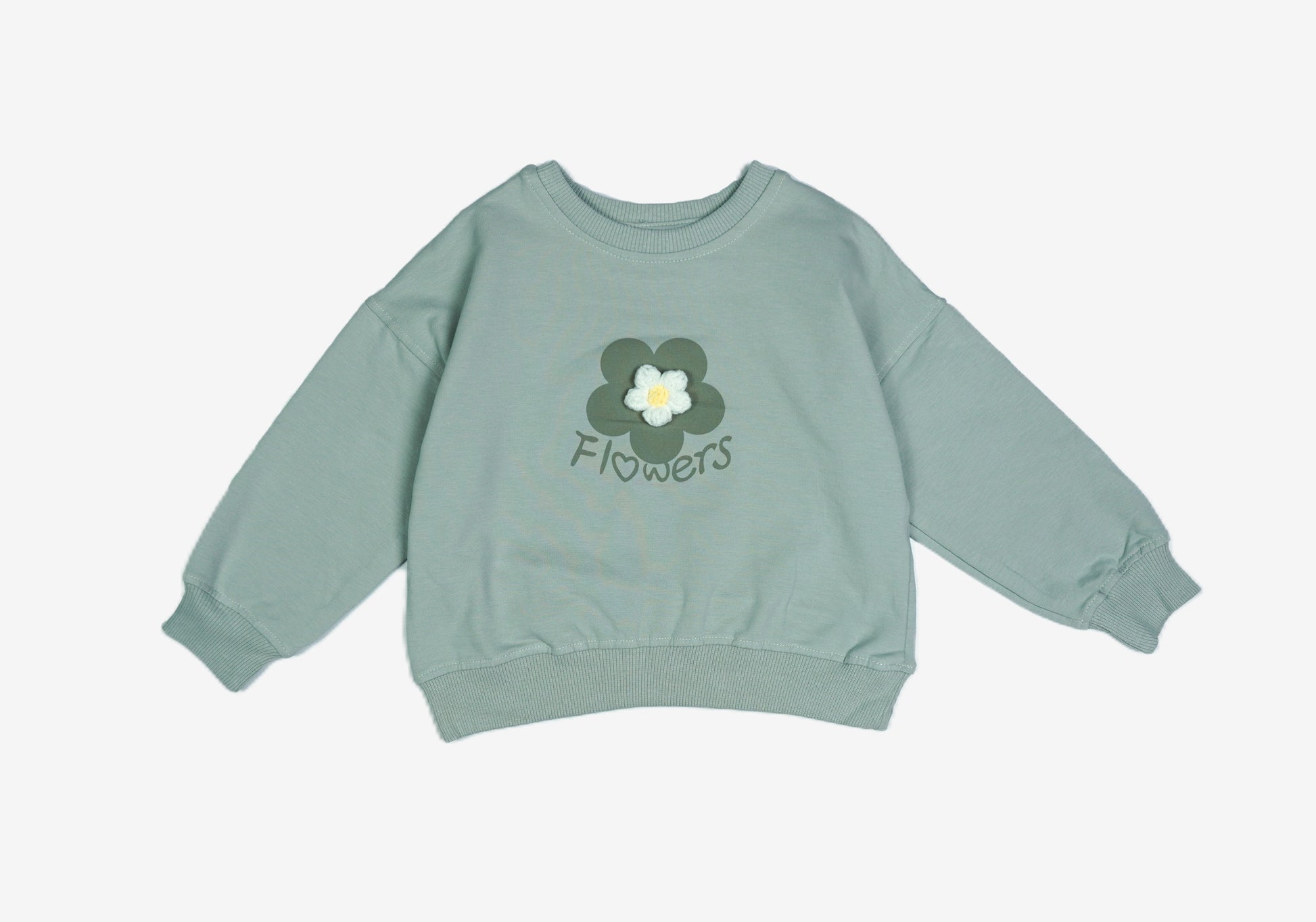 Flowers Sweatshirt – Mädchen