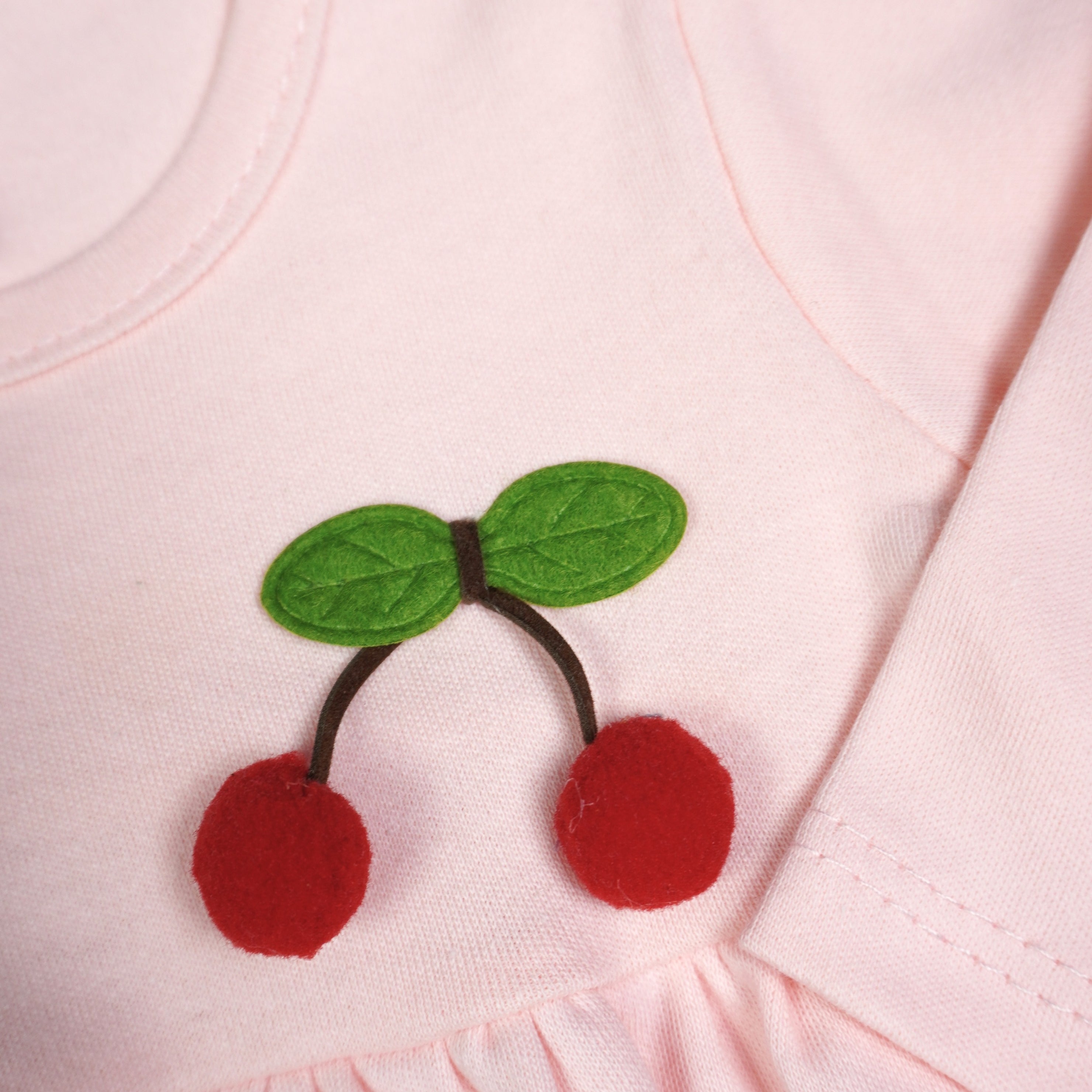 🍒 Cosy Kids Baby Mädchen Set – "Cherry" Rosa (Tunika & Leggings)