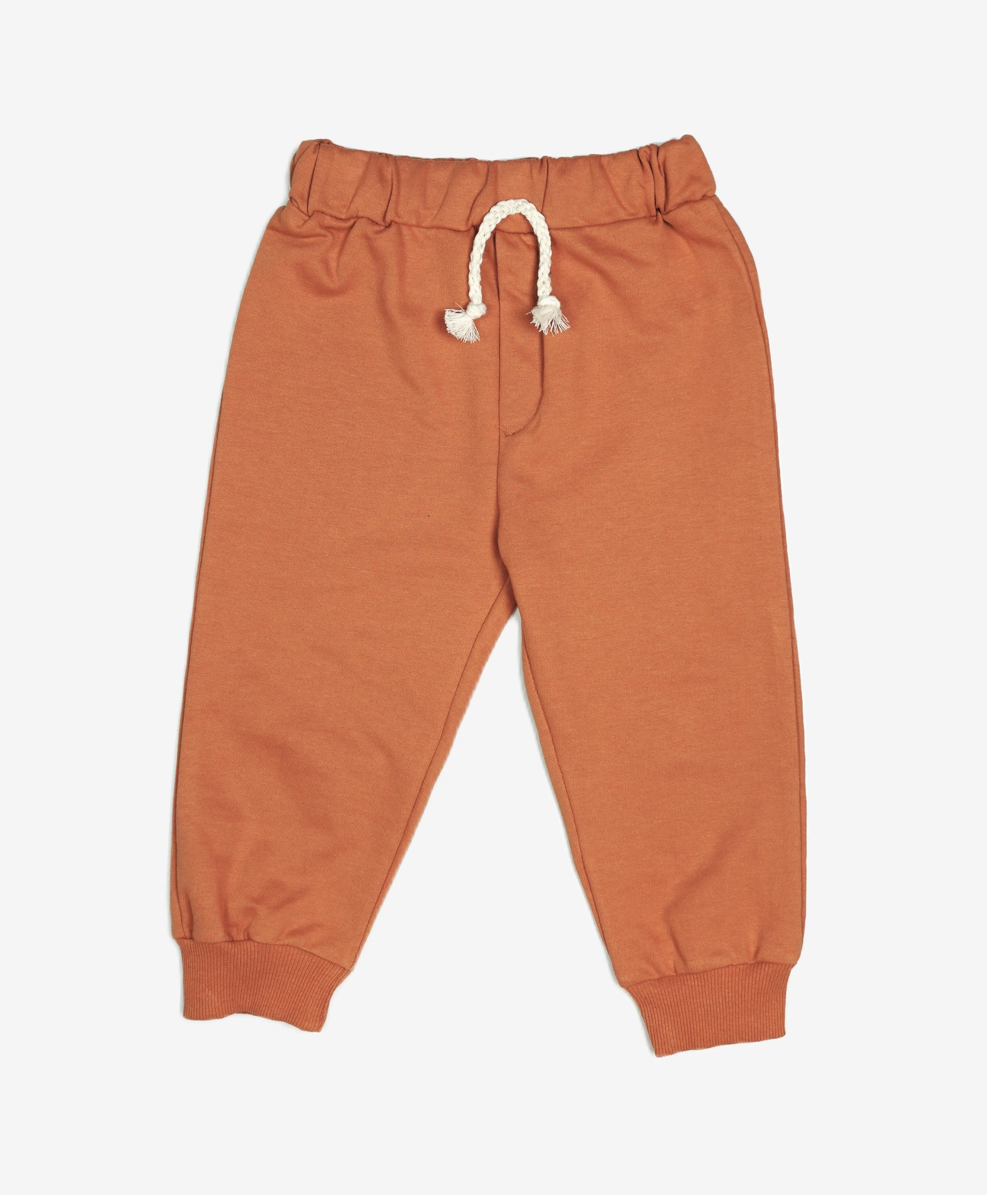 ⚡ Monval Kids Jungen Jogginganzug – "Break All Rules" Creme & Terrakotta (Sweatshirt & Hose)