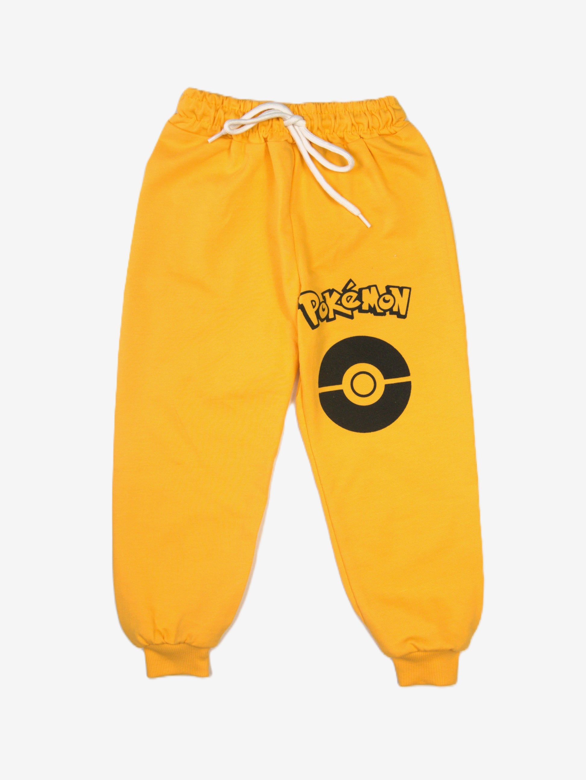 ⚡ Kinder Jogginganzug – Pokémon Pikachu Creme & Gelb (Sweatshirt & Hose)