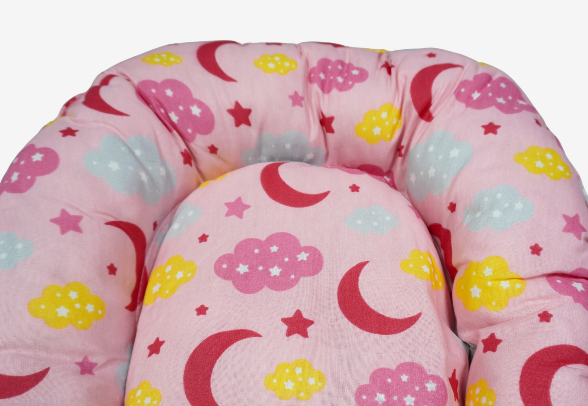 Baby-Kuschelnest mit Mond & Wolken