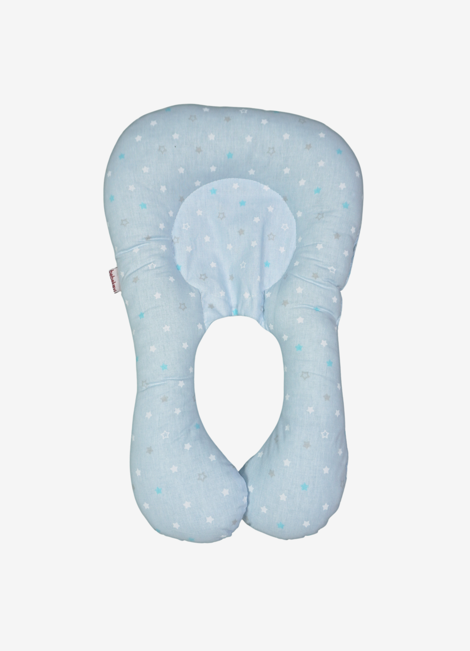 Baby Lagerungskissen mit Tupfenmuster – Weich & Ergonomisch