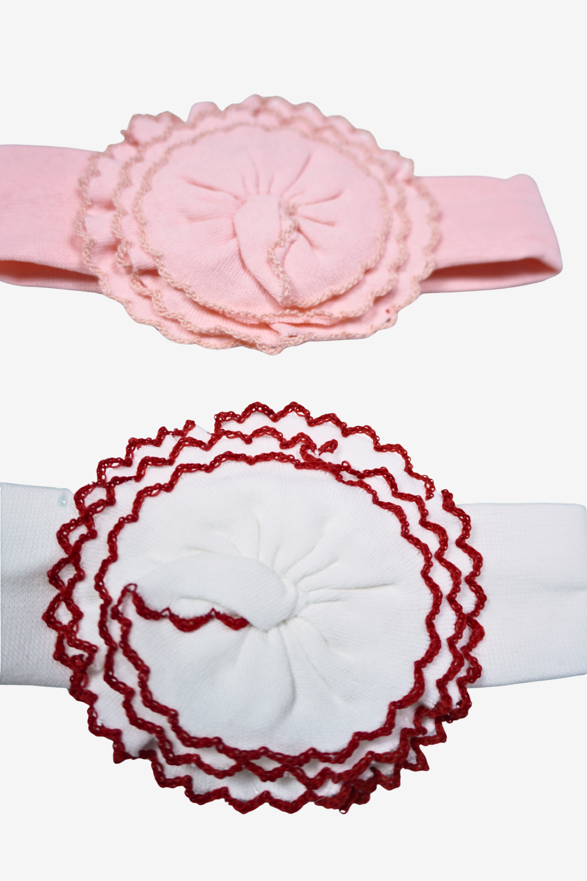 Baby Stirnband mit Blüten-Rosette