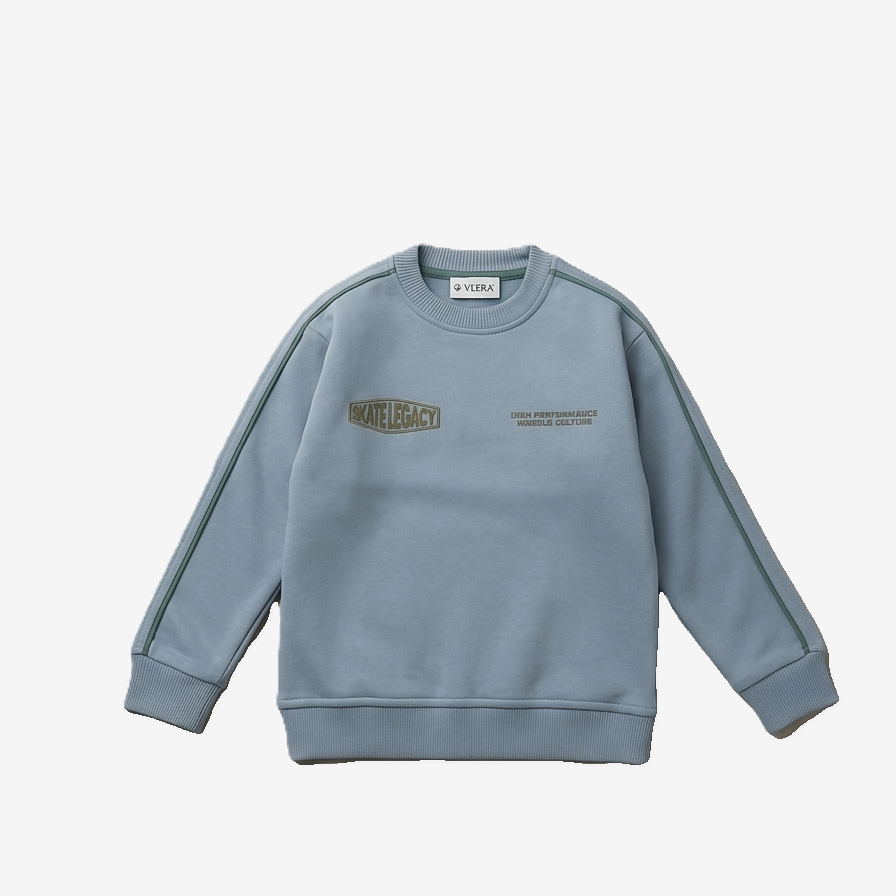 Vlera Sweater „Skate Legacy“ Steel Blue