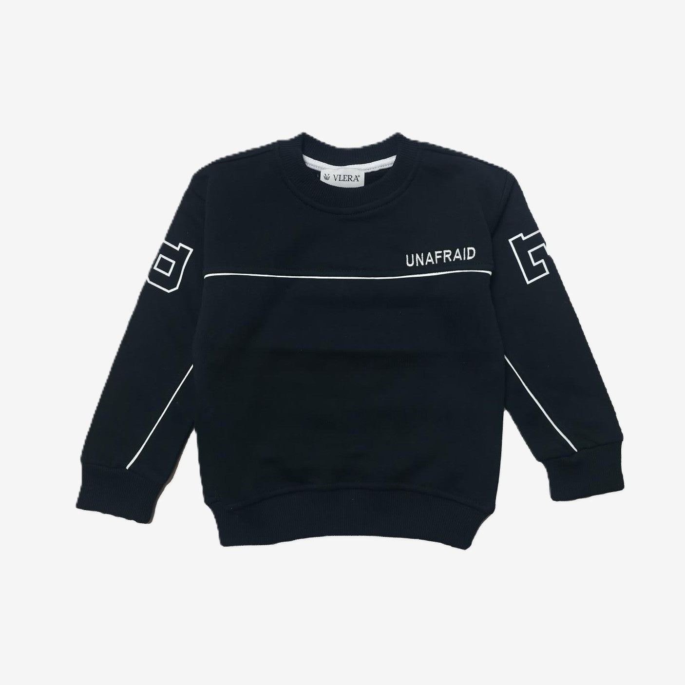 Kinder Sweatshirt „UNAFRAID“ – Dunkelblau