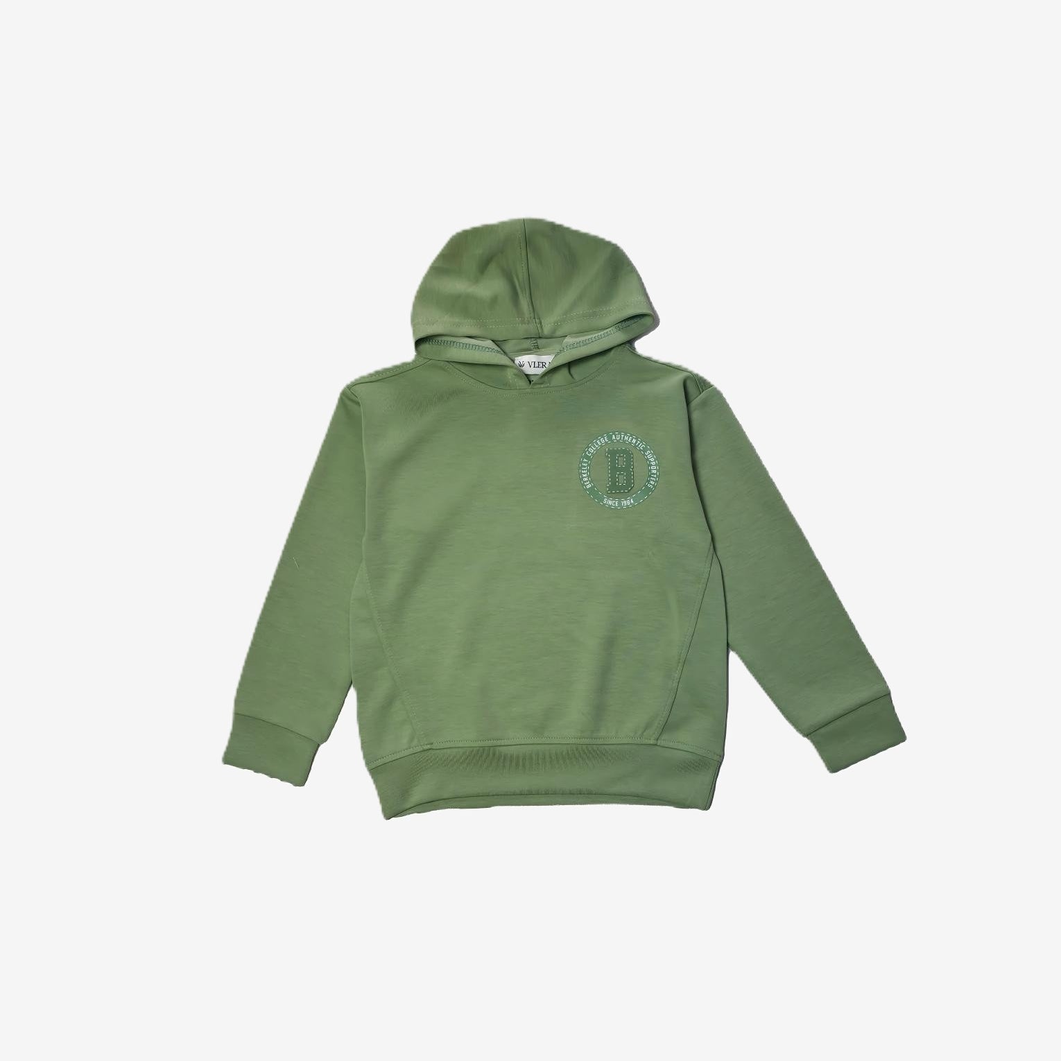 Kids Hoodie Berkeley – Olive Green