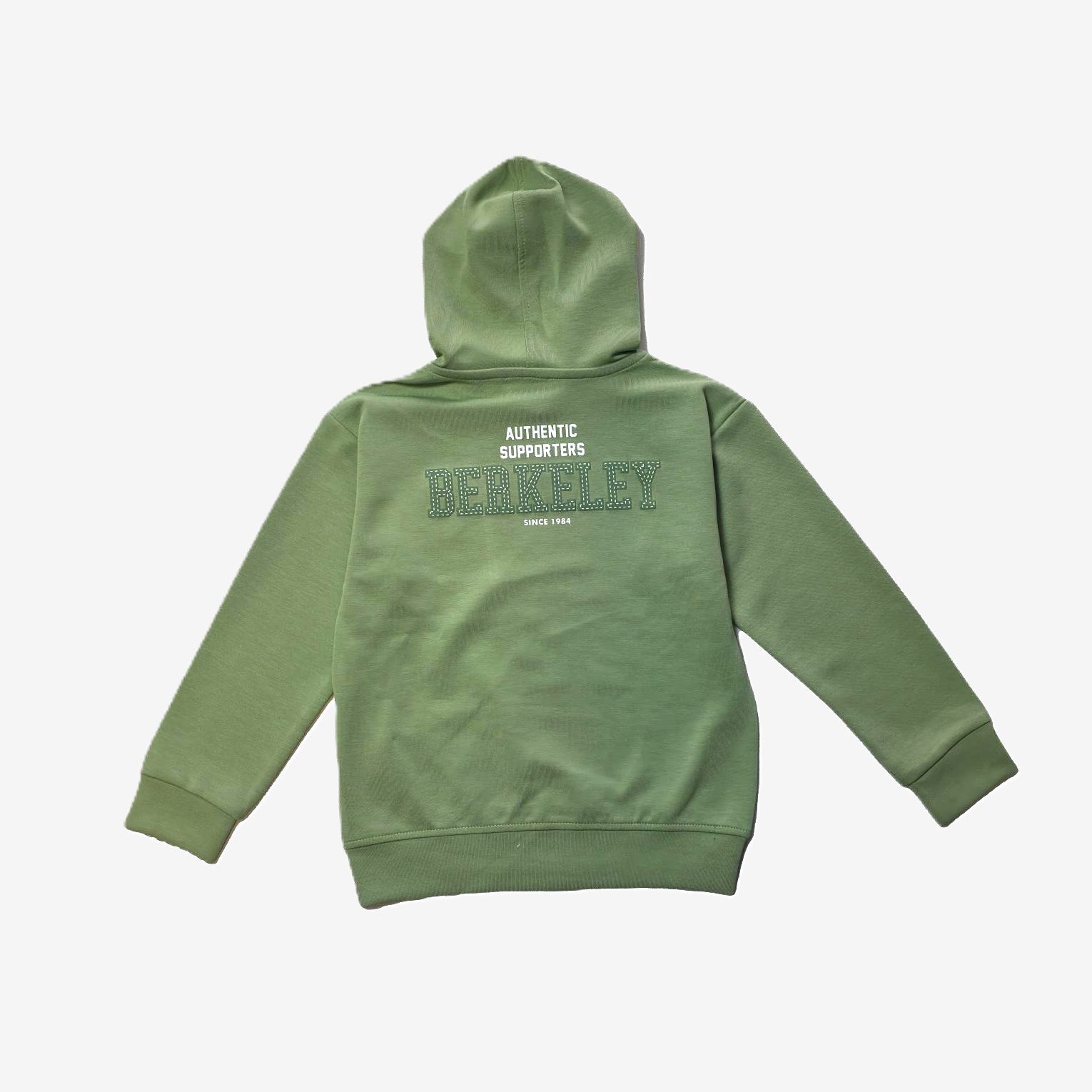 Kids Hoodie Berkeley – Olive Green