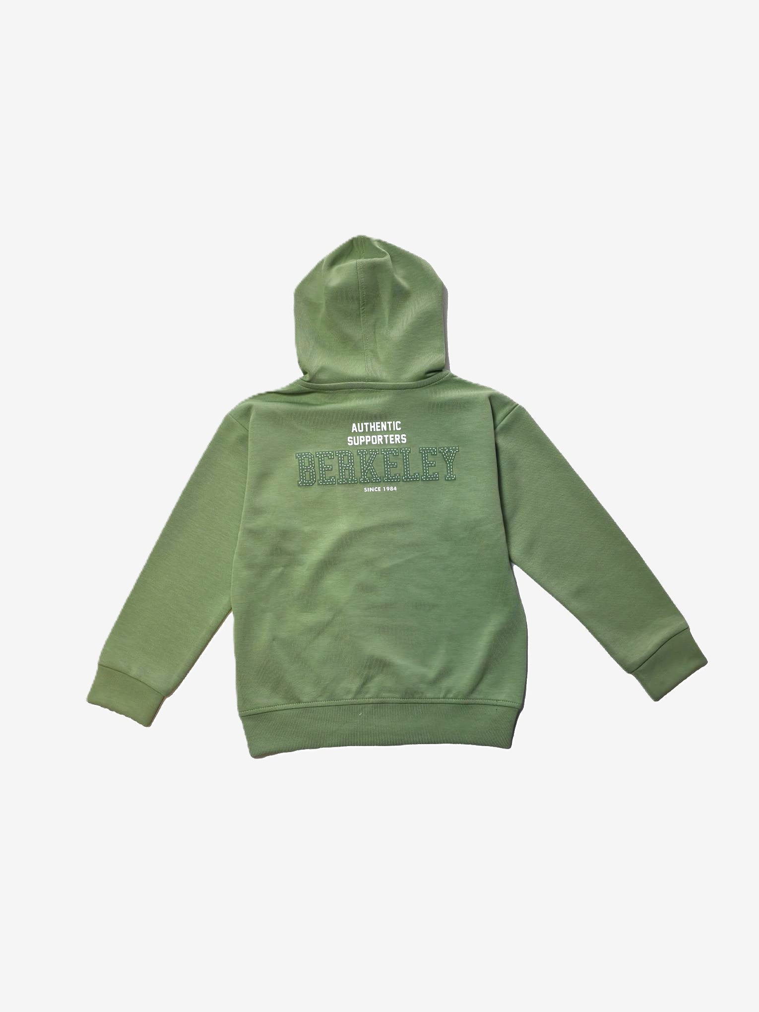 Kids Hoodie Berkeley – Olive Green